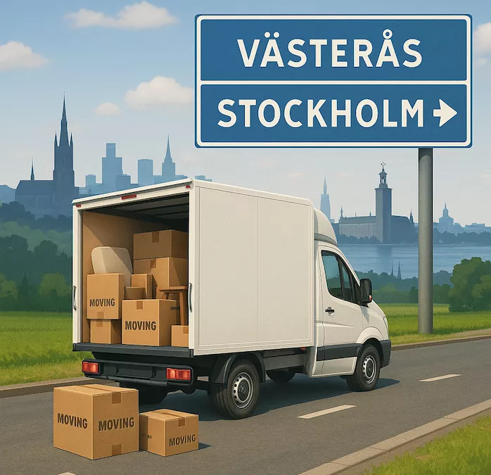 Flytt Västerås – Stockholm: Saker att tänka på för en lyckad flytt